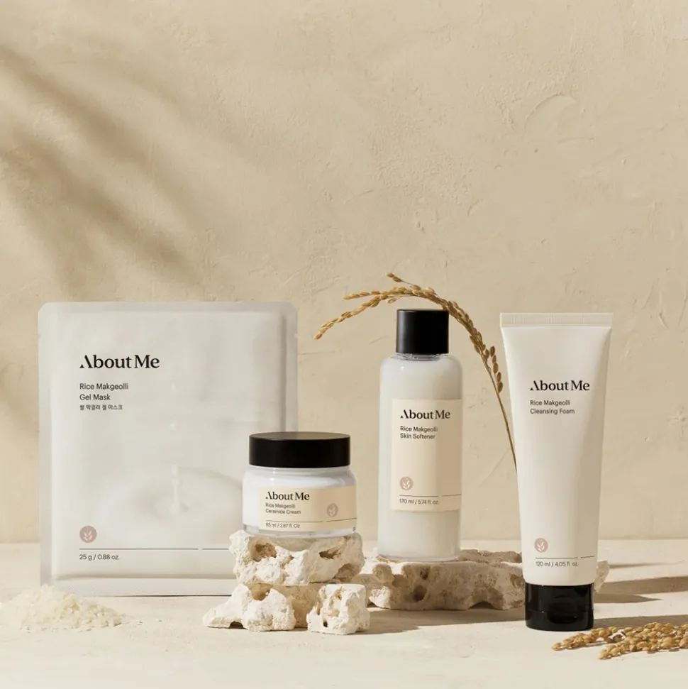About Me Rice Makgeolli Cleansing Foam