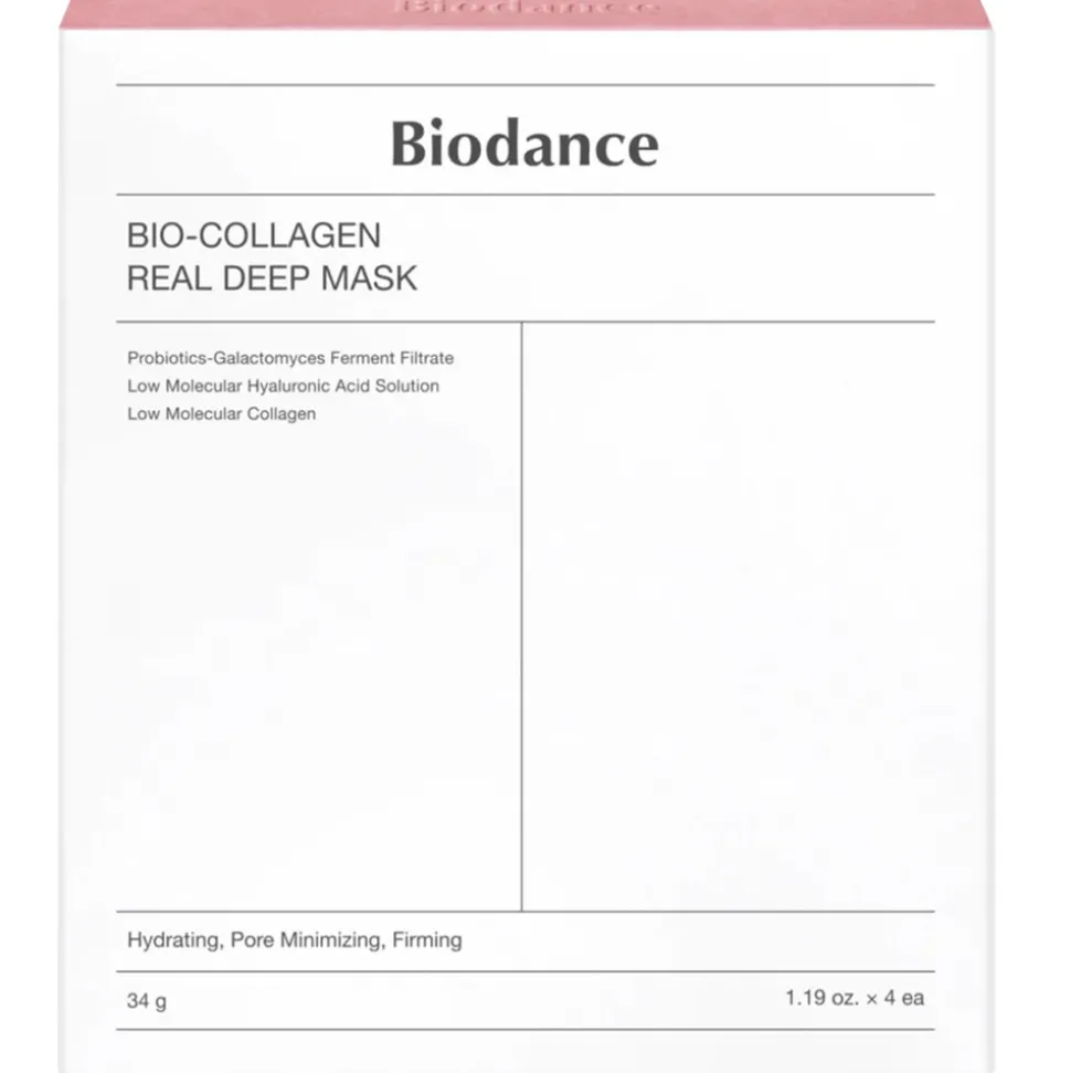 Biodance Bio Collagen-Real Deep Mask 4-er Pack
