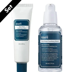 Dear Klairs 2 Steps Rich Moist Soothing Set