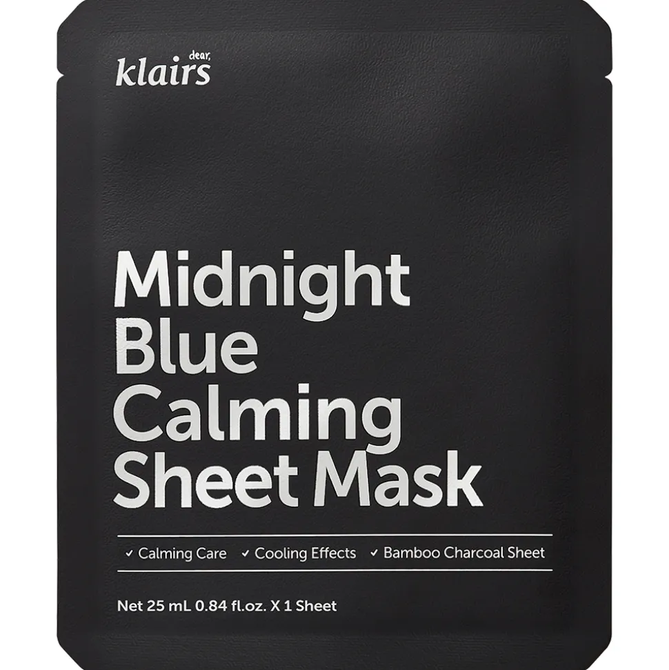 Dear Klairs Midnight Blue Calming Sheet Mask