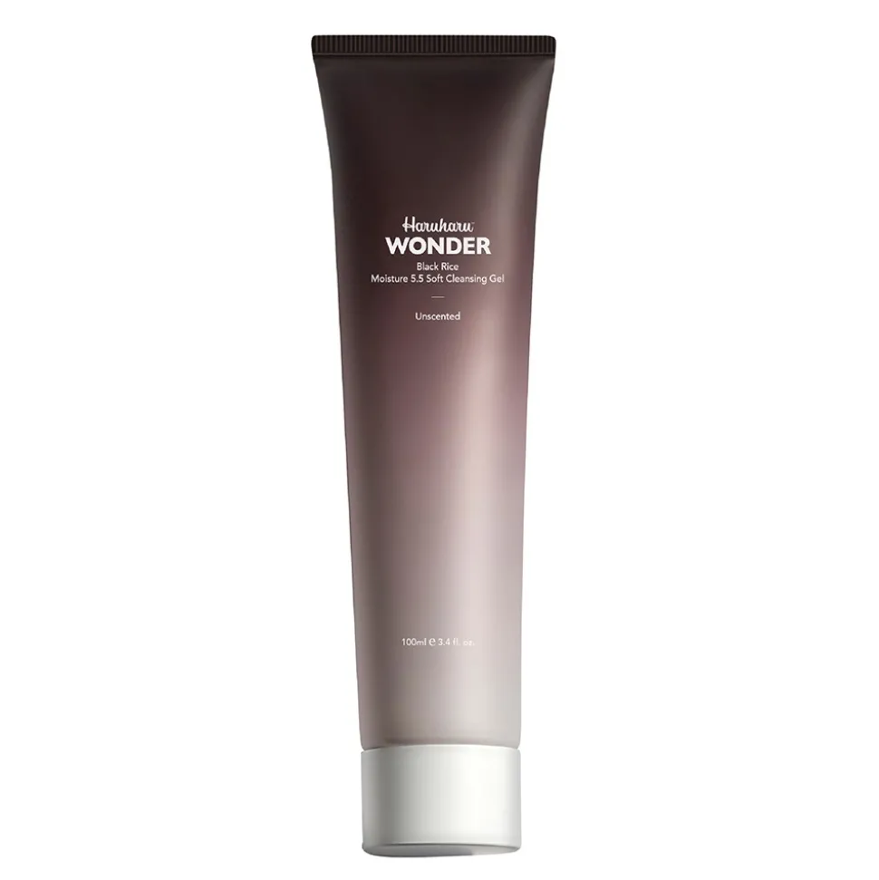 HaruHaru Wonder Black Rice Moisture 5.5 Soft Cleansing Gel unscented