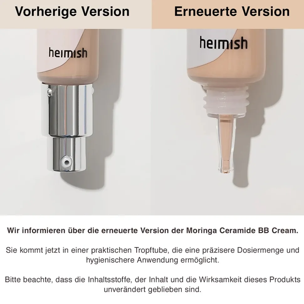 Heimish Moringa Ceramide BB Cream SPF30 PA++ 21 Light Beige