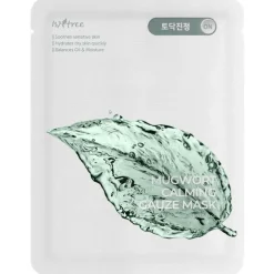 Isntree Mugwort Calming Gauze Mask