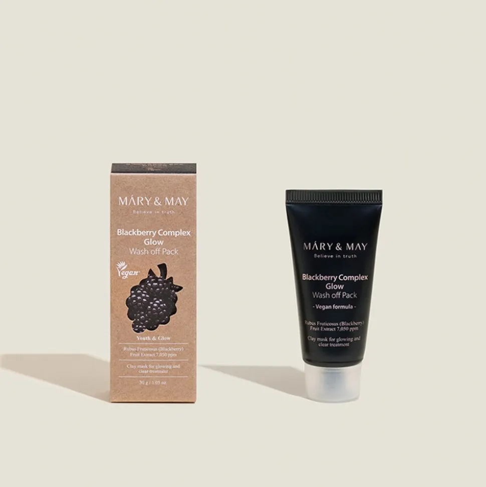 Mary & May Blackberry Complex Glow Wash Off Pack 30g