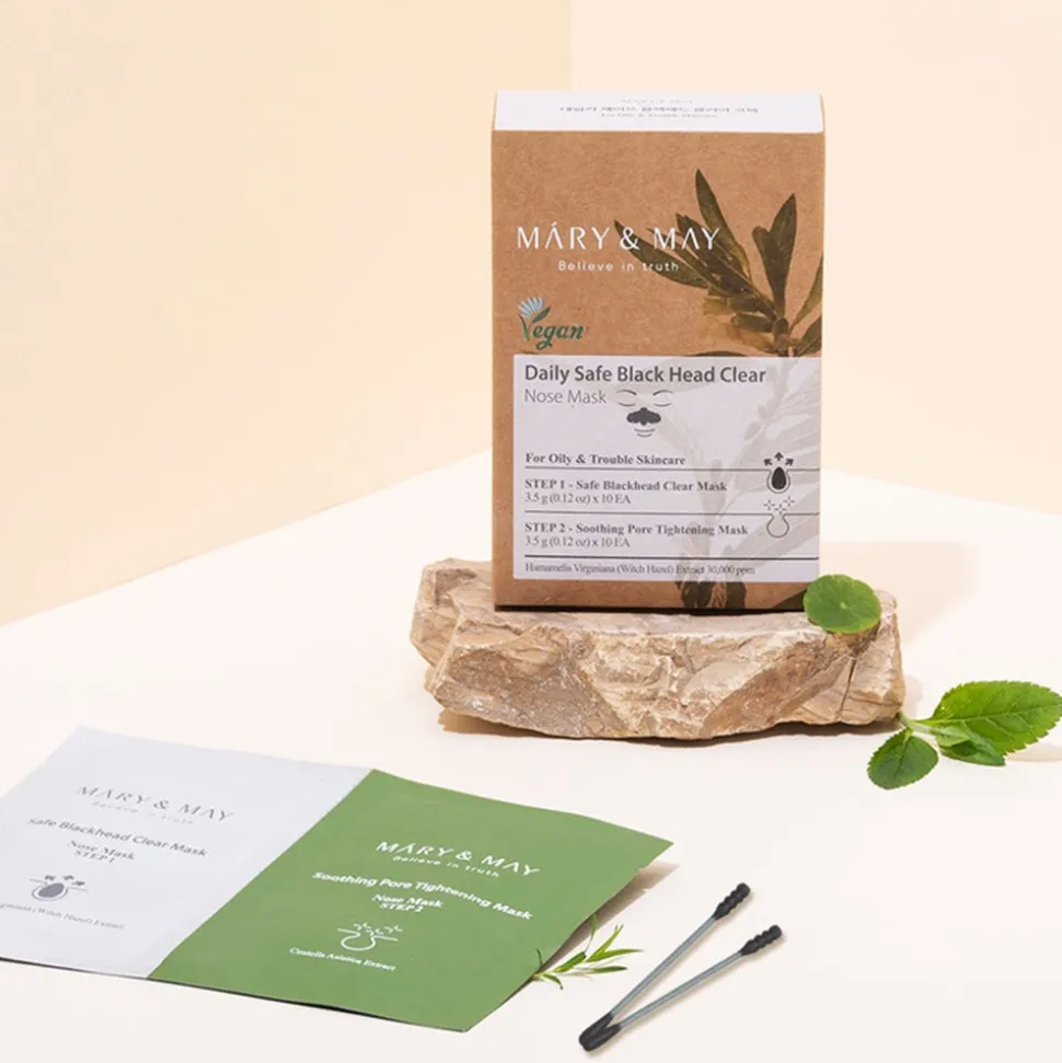 Mary & May Daily Safe Blackhead Clear Nose Pack