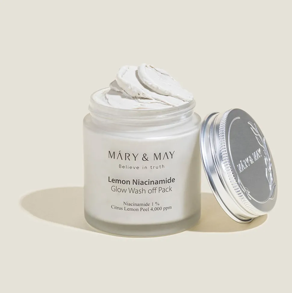 Mary & May Lemon Niacinamide Glow Wash Off Pack