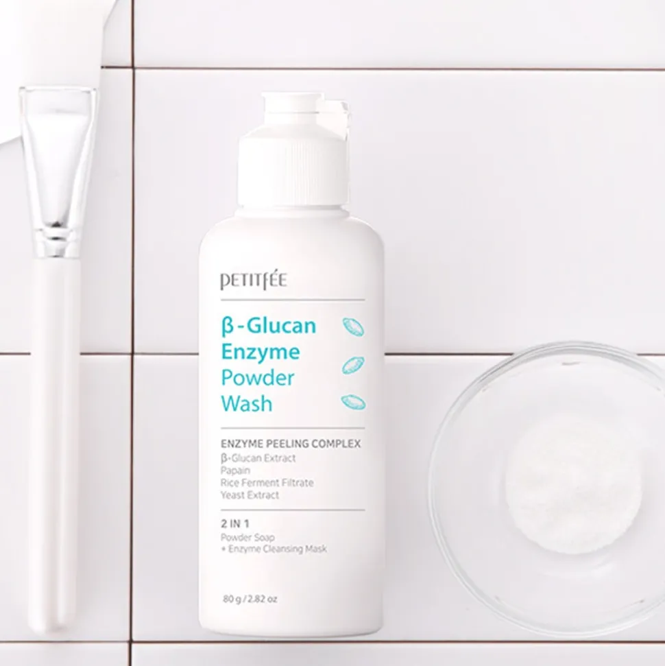 Petitfee Beta-Glucan Enzyme Powder Wash