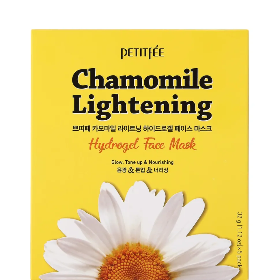Petitfee Chamomile Lightening Hydrogel Mask Pack