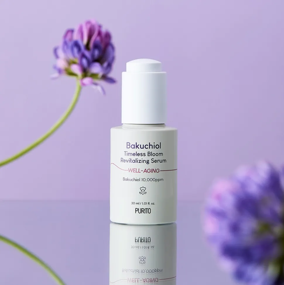 Purito Bakuchiol Timeless Bloom Revitalizing Serum